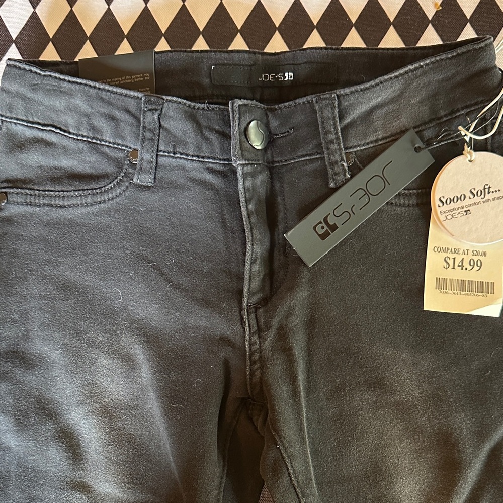 Brand new kids size 8 Joe’s jeans tags black